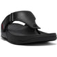 Fitflop Trakk II Leather Men's All Black Sandals