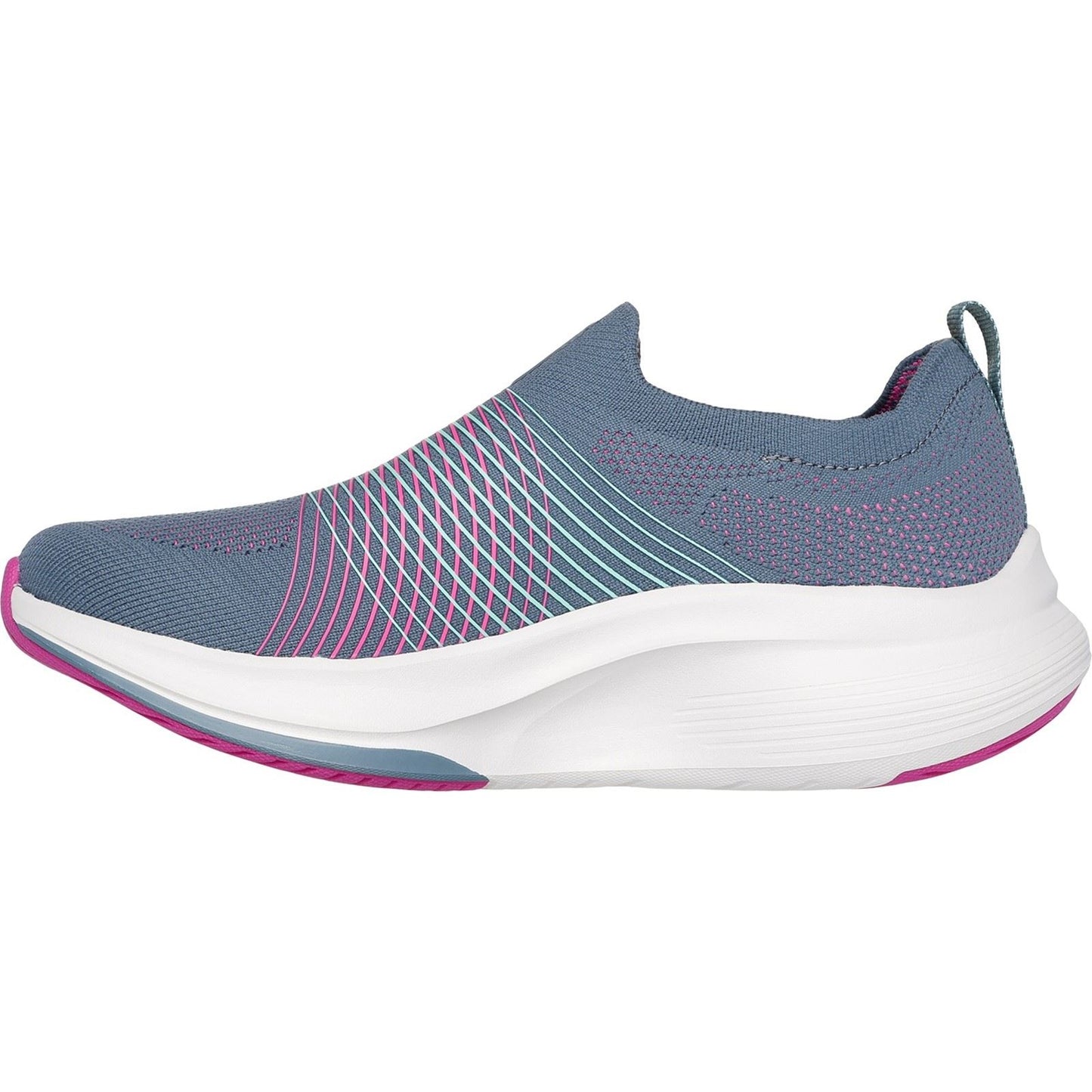 Skechers Women's GO WALK Max Walker Sally Shoes in Charcoal/Purple