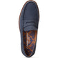 Base London Men's Garfield Penny Loafer in Navy
