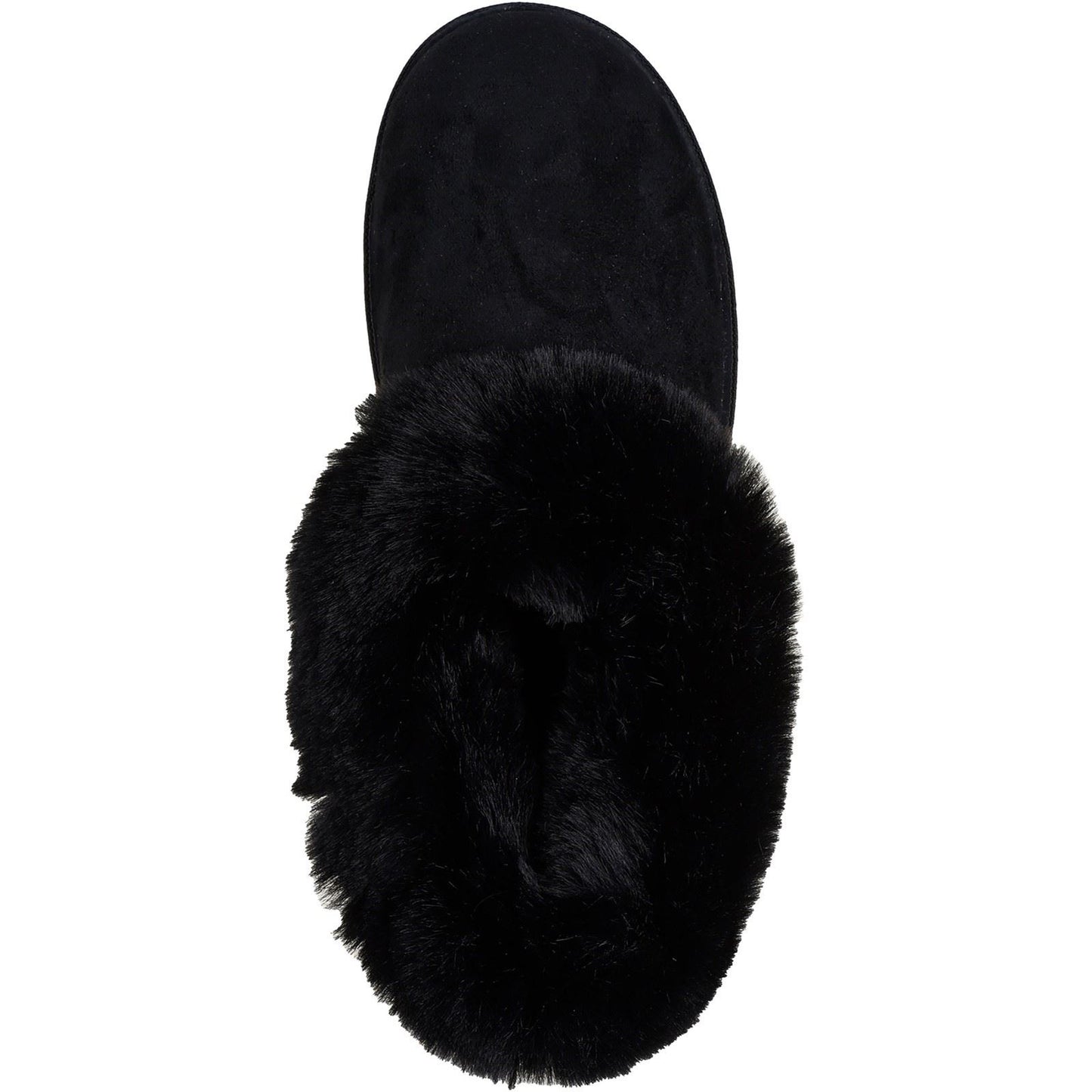 Skechers Cozy Campfire Winter Nights Polyester Women's Black Slippers
