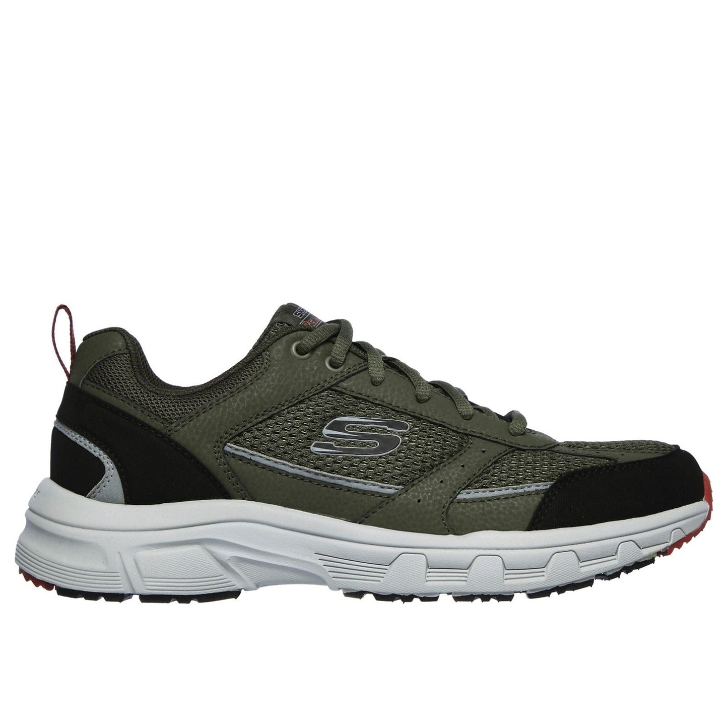 Skechers Men's Oak Canyon Verketta Trainers in Olive/Black