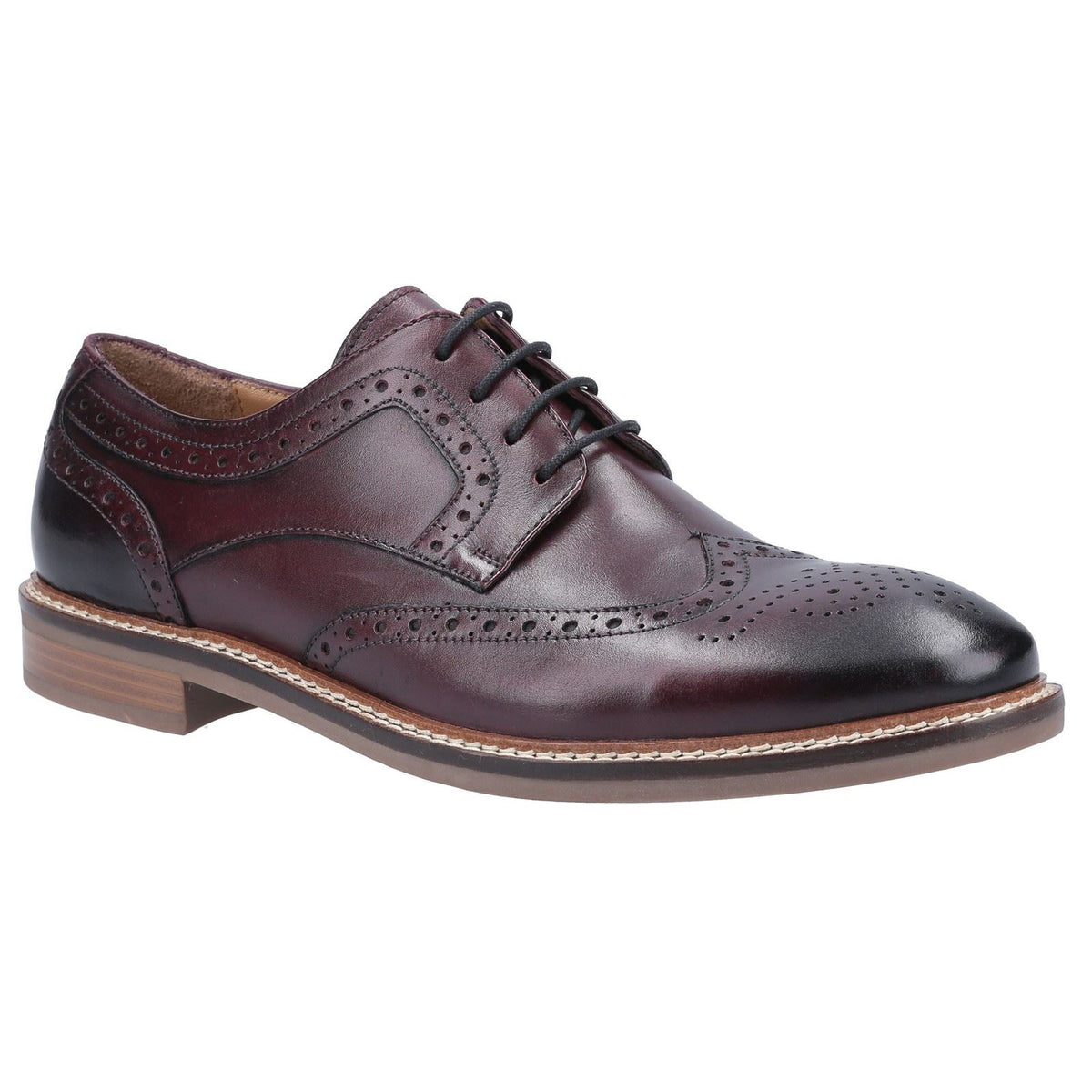 Hush Puppies Men's Bryson Lace Shoes in Bordo