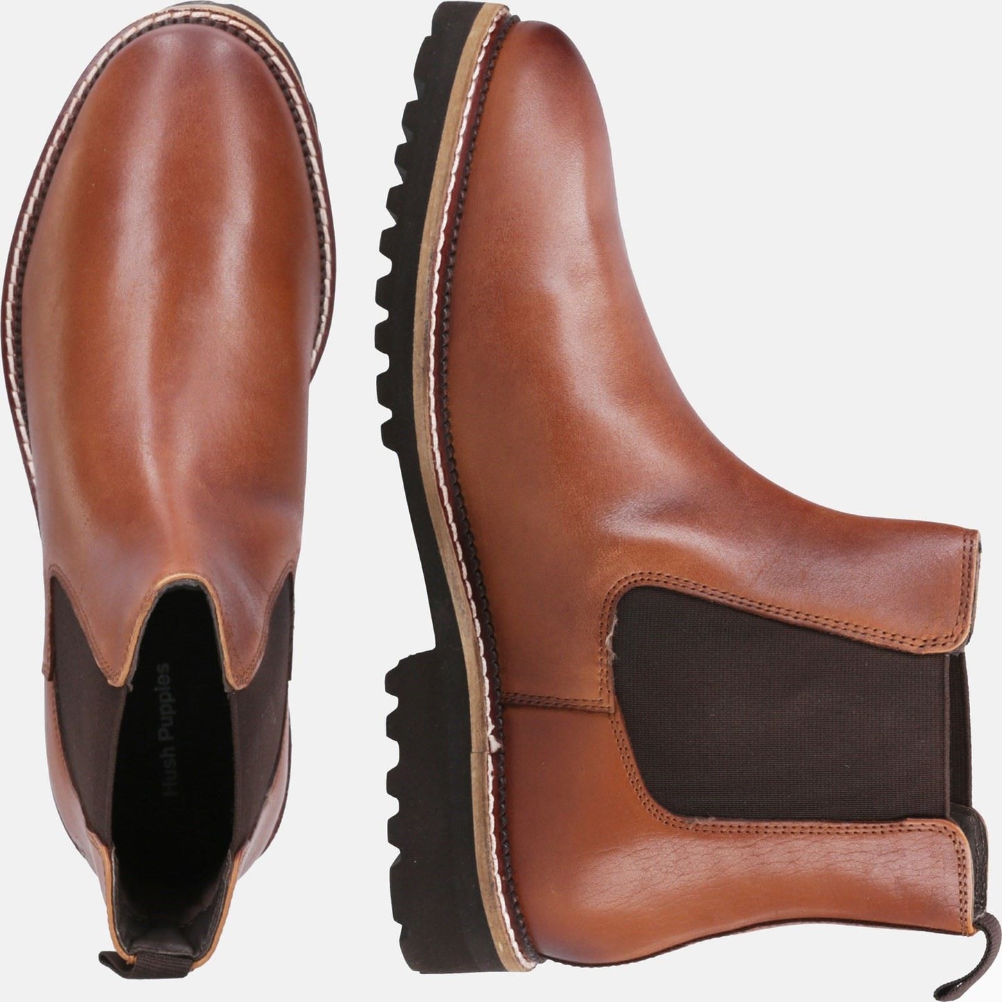 Hush Puppies Women's Gwyneth Chelsea Boot in Tan