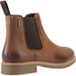 Hunter Jura Leather Men's Dark Tan Boots