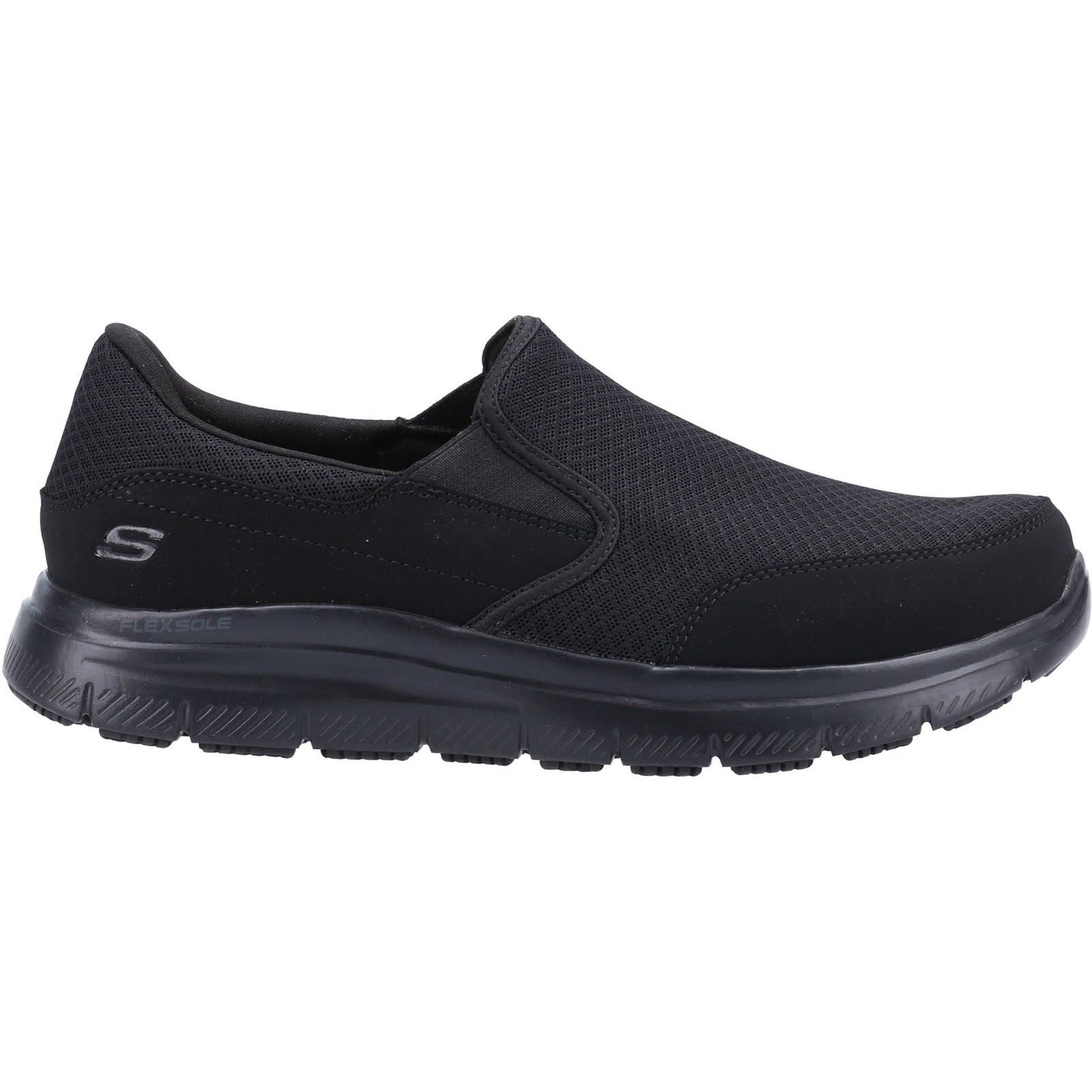 Skechers Workwear McAllen Wide Textile Men's Black Safety Trainers