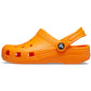 Crocs Toddler Classic Thermoplastic Orange Zing Loafers