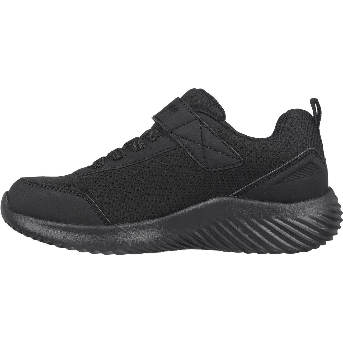 Skechers Bounder - Dripper Drop Synthetic Junior Black Trainers
