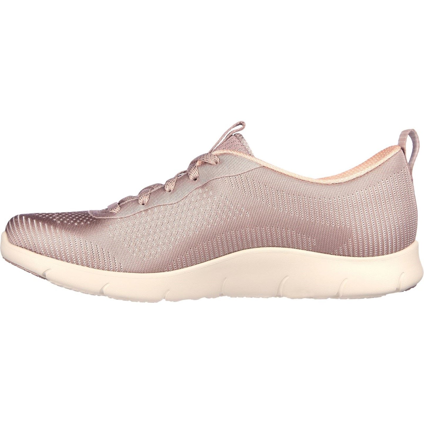 Skechers Women's Arch Fit Refine Classy Doll Trainers in Dark Taupe