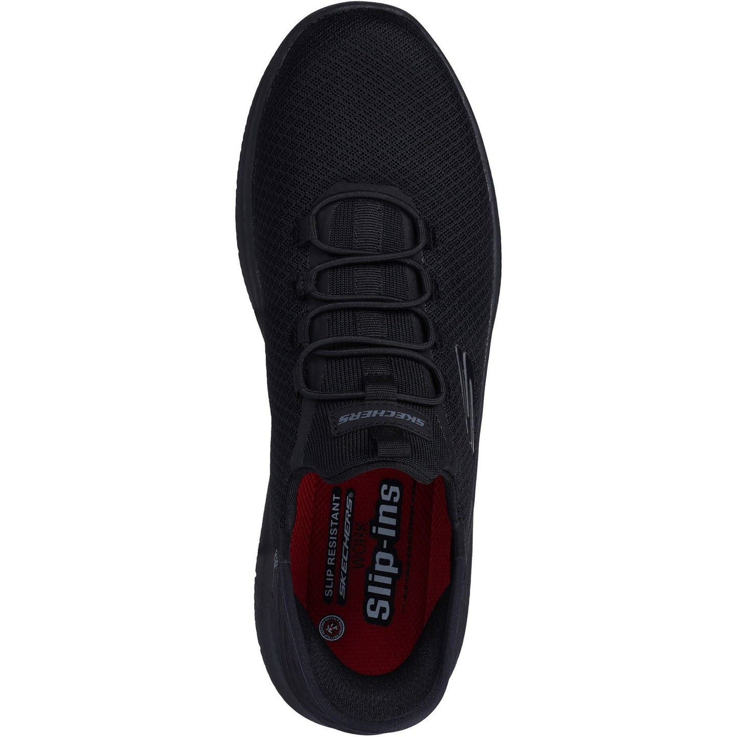 Skechers Workwear Summits - Colsin Textile Men's Black Safety Trainers