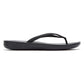 FitFlop Iqushion Ergonomic Women's All Black Flip Flops