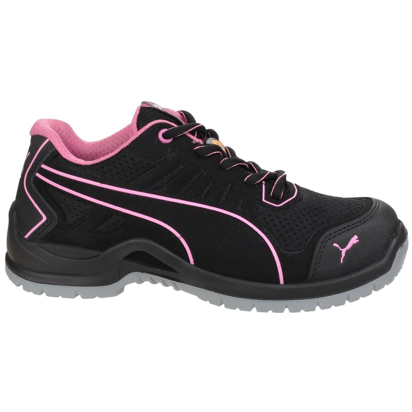 Puma Safety Women's Fuse Tech Lightweight Ladies Safety Trainer in Black