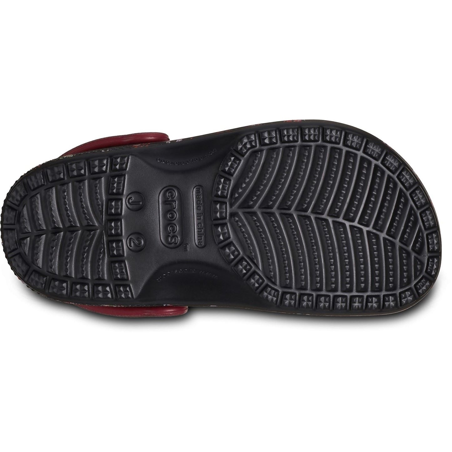 Crocs Classic Graphic Thermoplastic Black/Multi Clogs