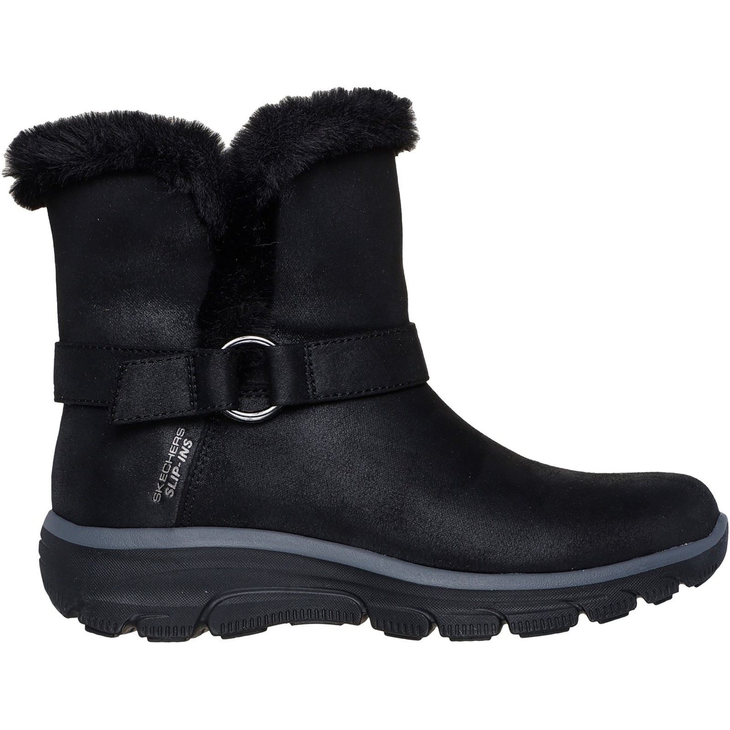 Skechers Women's Easy Going Dreamers Move Ankle Boots in Black