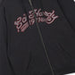 Ed Hardy Shadow Eagle Graphic Relaxed Zip Thru Men's Black Hoodie