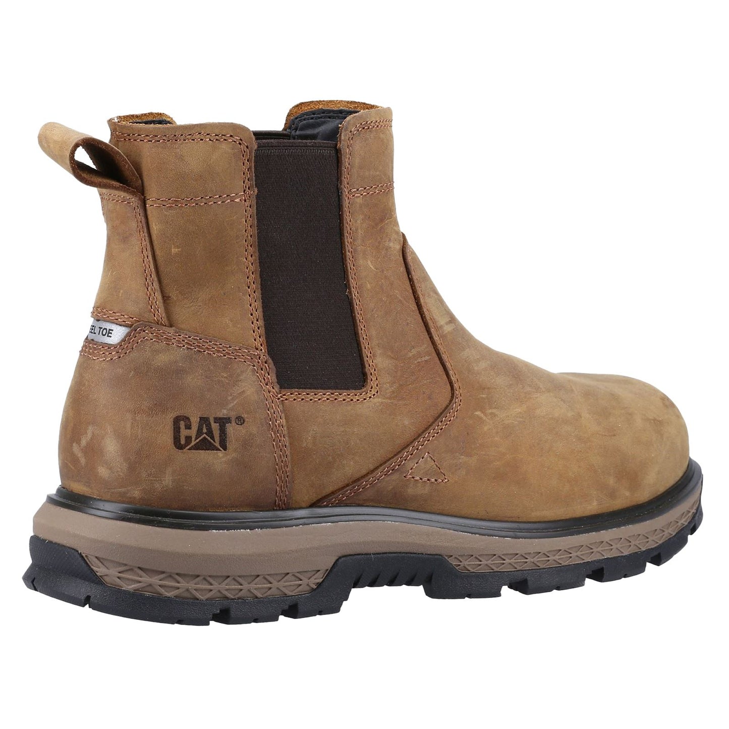 Caterpillar Men's Exposition Chelsea Safety Boot in Pyramid