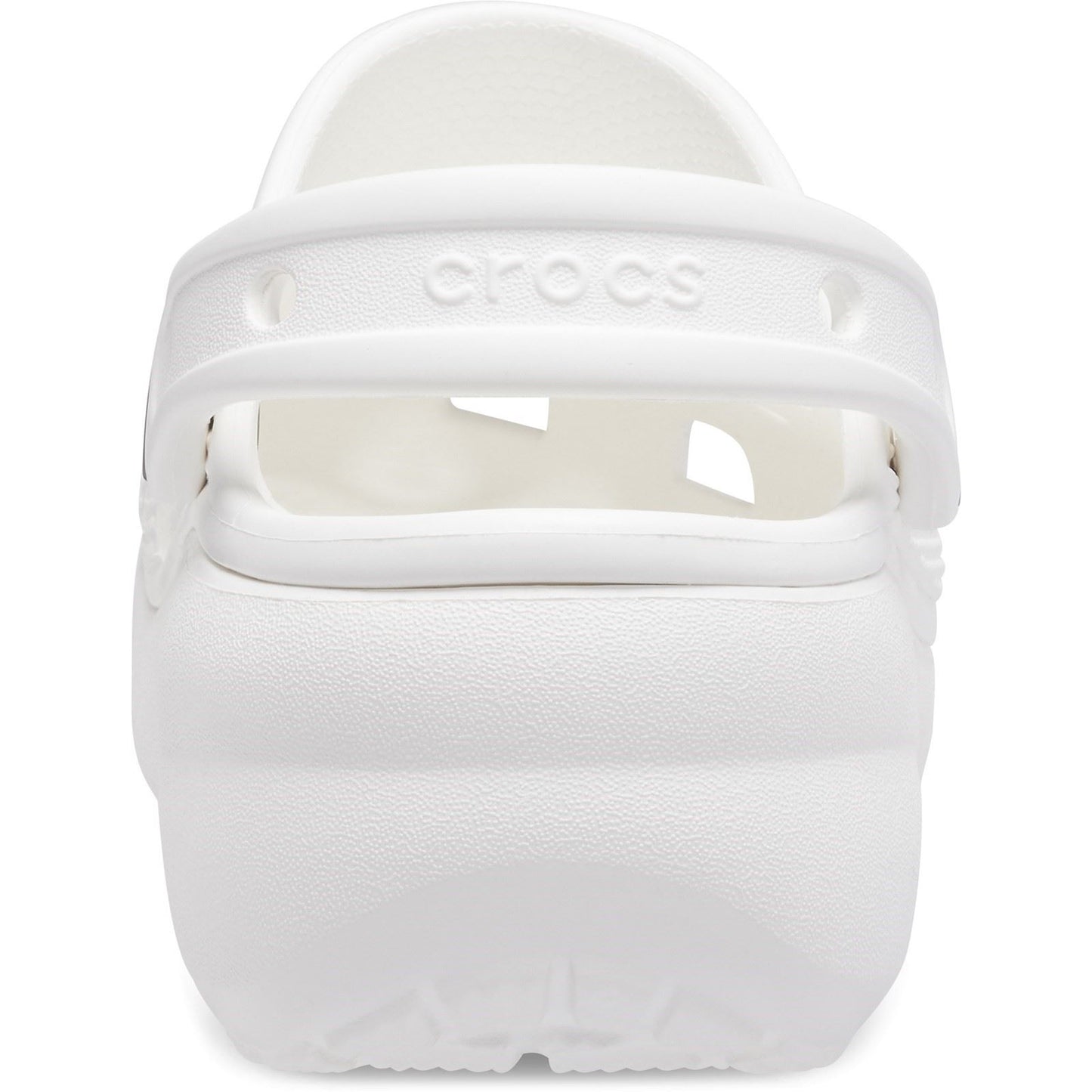 Crocs Women's Classic Platform Clog in White