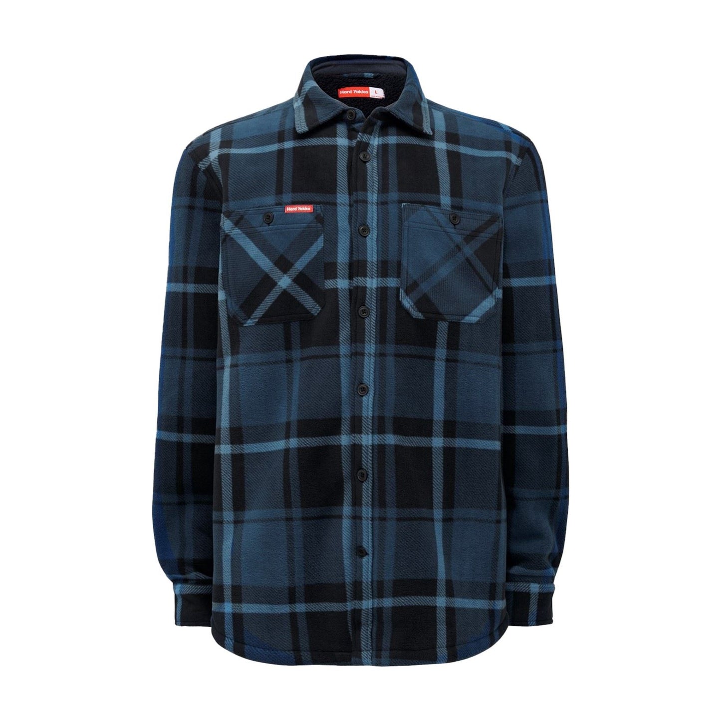 Hard Yakka Men's Sherpa Jacket in Blue