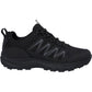Hi-Tec Stealth Low Polyester Men's Black/Dark Grey Hiking Boots