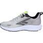 Hi-Tec Santorini Polyester Men's Cool Grey/Black/Acid Lime Trainers