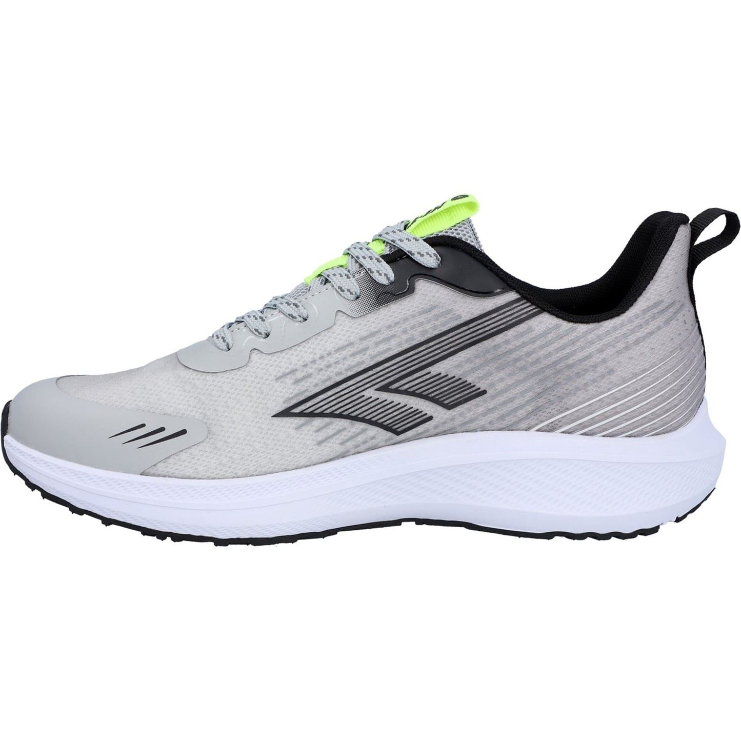 Hi-Tec Santorini Polyester Men's Cool Grey/Black/Acid Lime Trainers