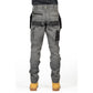 Caterpillar Essential Knee Pocket Stretch Holster Polyester Men's Grey Outdoor Trousers