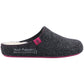 Hush Puppies Women's The Good Slipper in Charcoal
