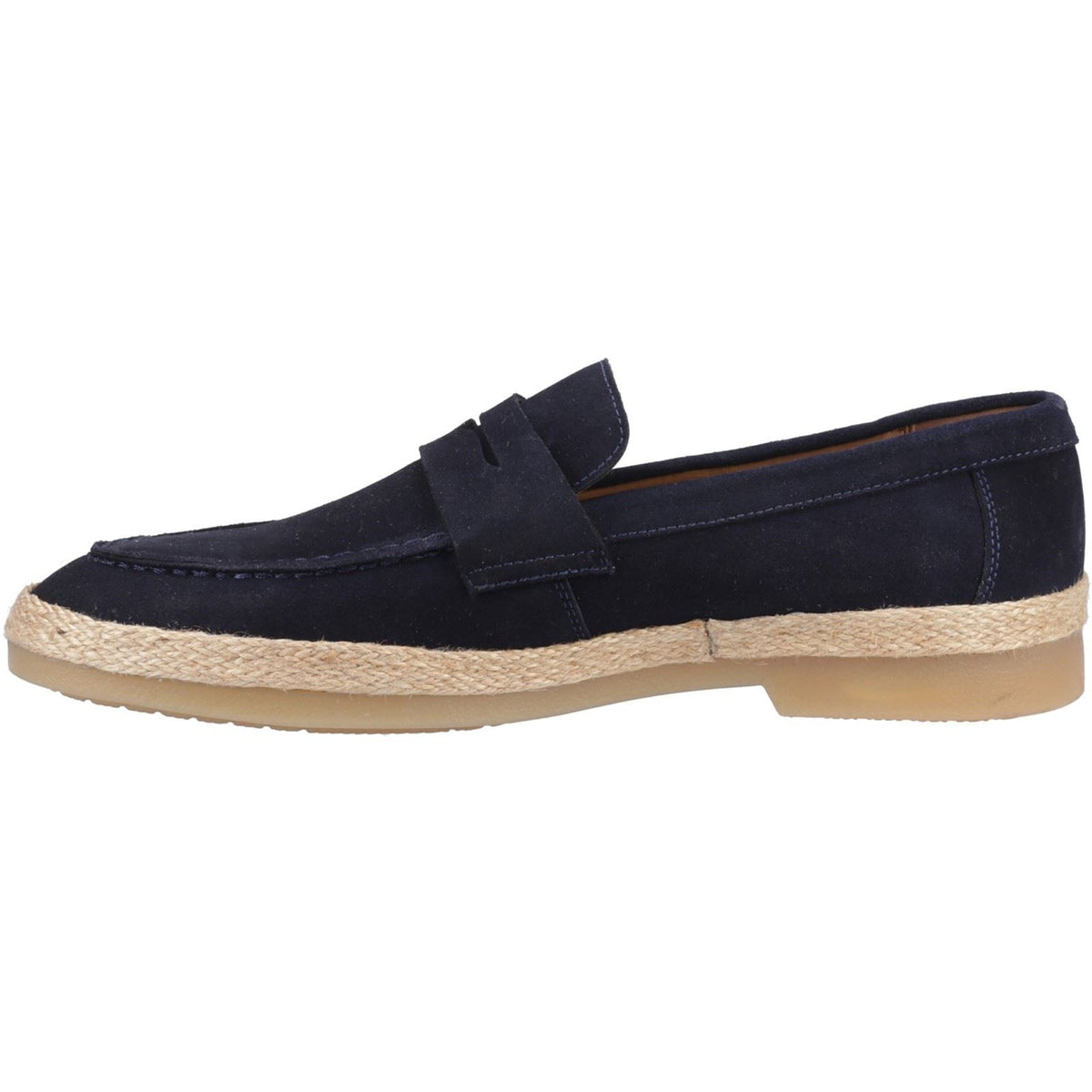 Hush Puppies Laurence Suede Men's Navy Loafers