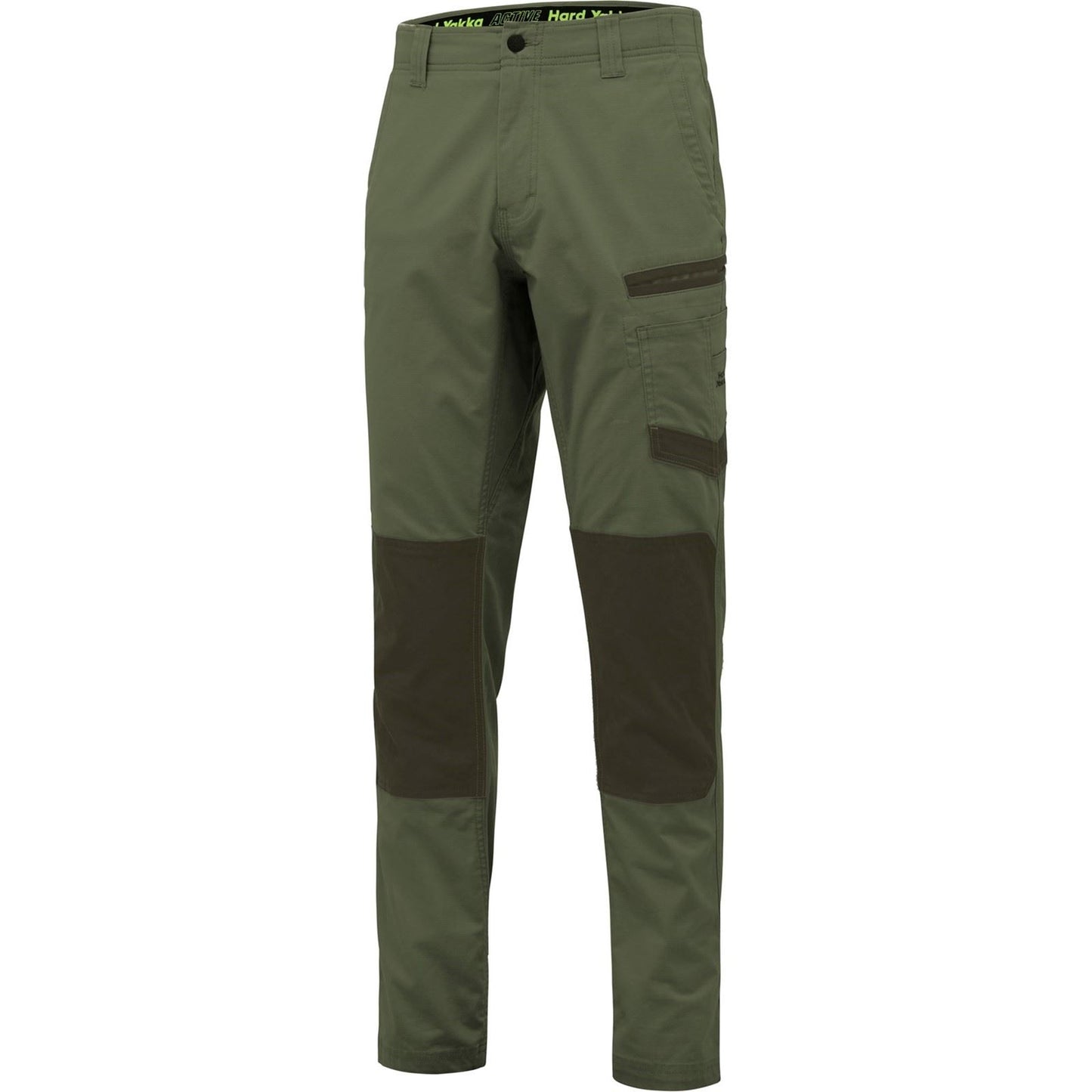Hard Yakka Men's Raptor Active Pant in Military Green
