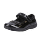 Hush Puppies Christina Patent Leather Junior Black Shoes