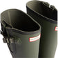 Hunter Field Downpour Boot Rubber Women's Dark Olive/Black Wellington Boots