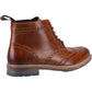 Hush Puppies Men's Joshua Brogue Boot in Tan