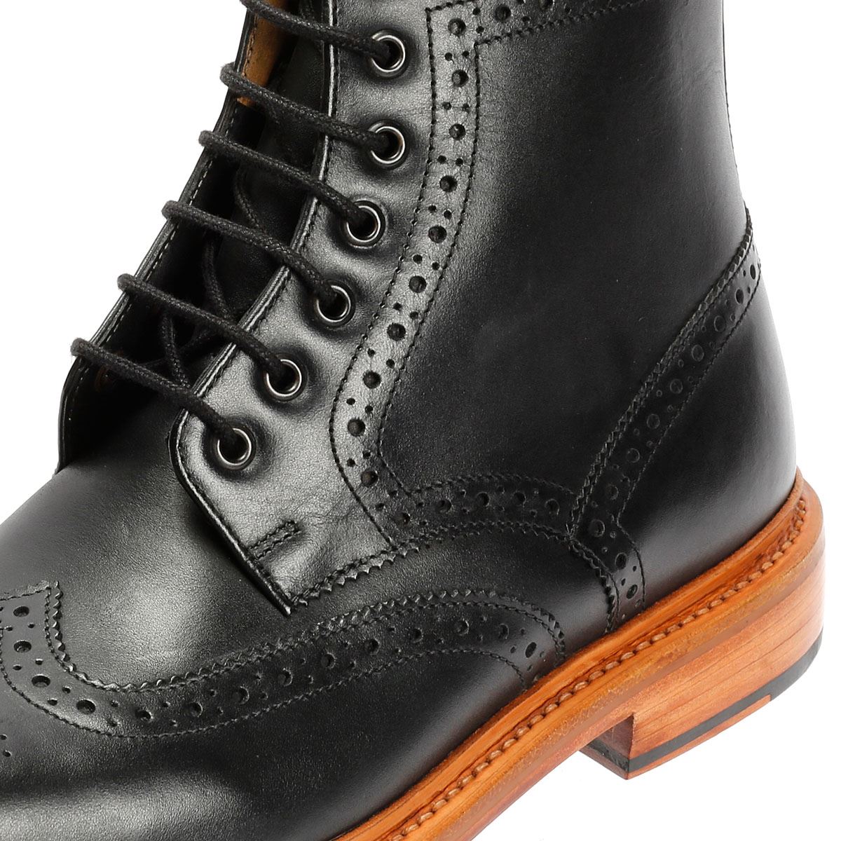 Chapman & Moore Walter Brogue Leather Men's Boots