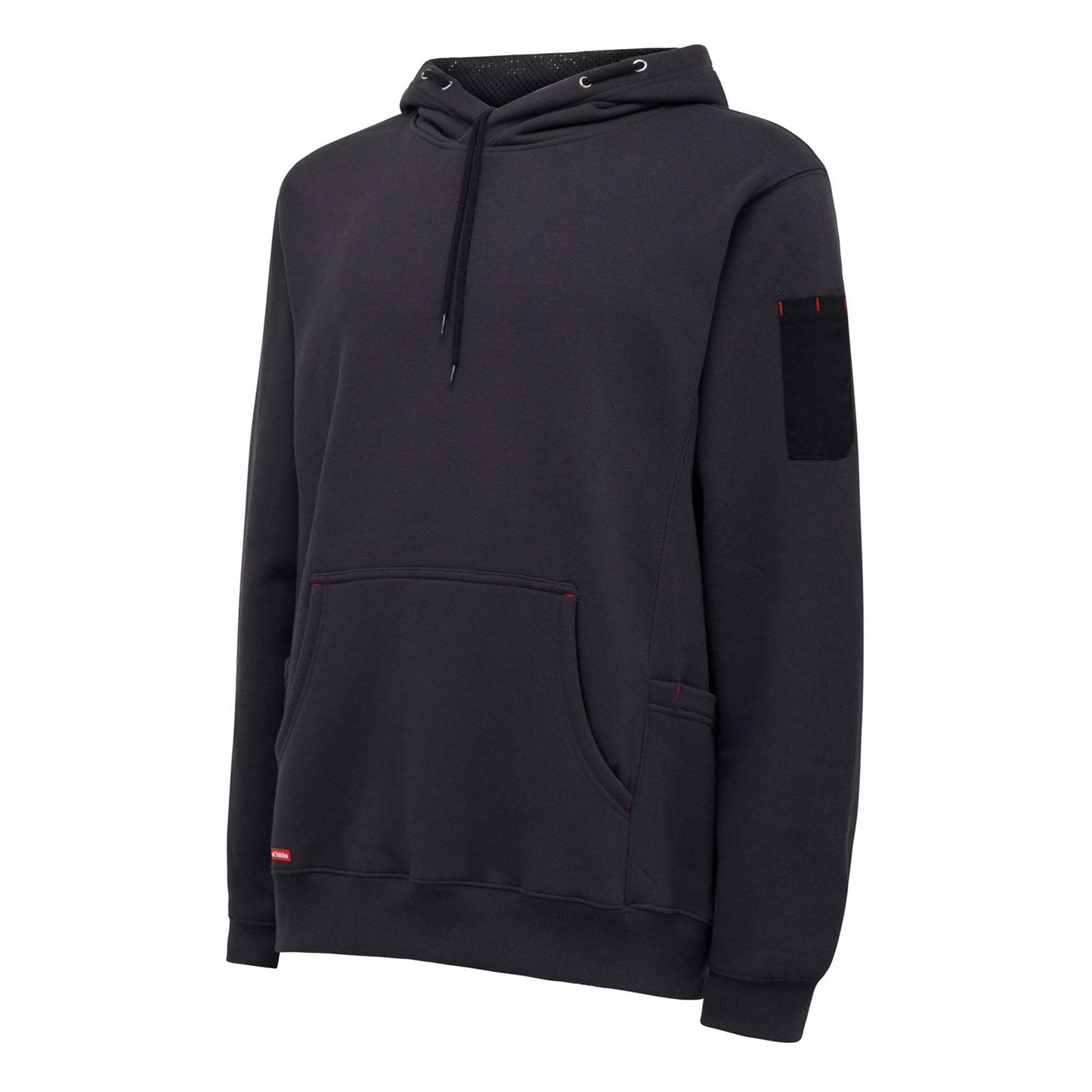 Hard Yakka Men's Brushed Fleece Hoodie in Grey Marle