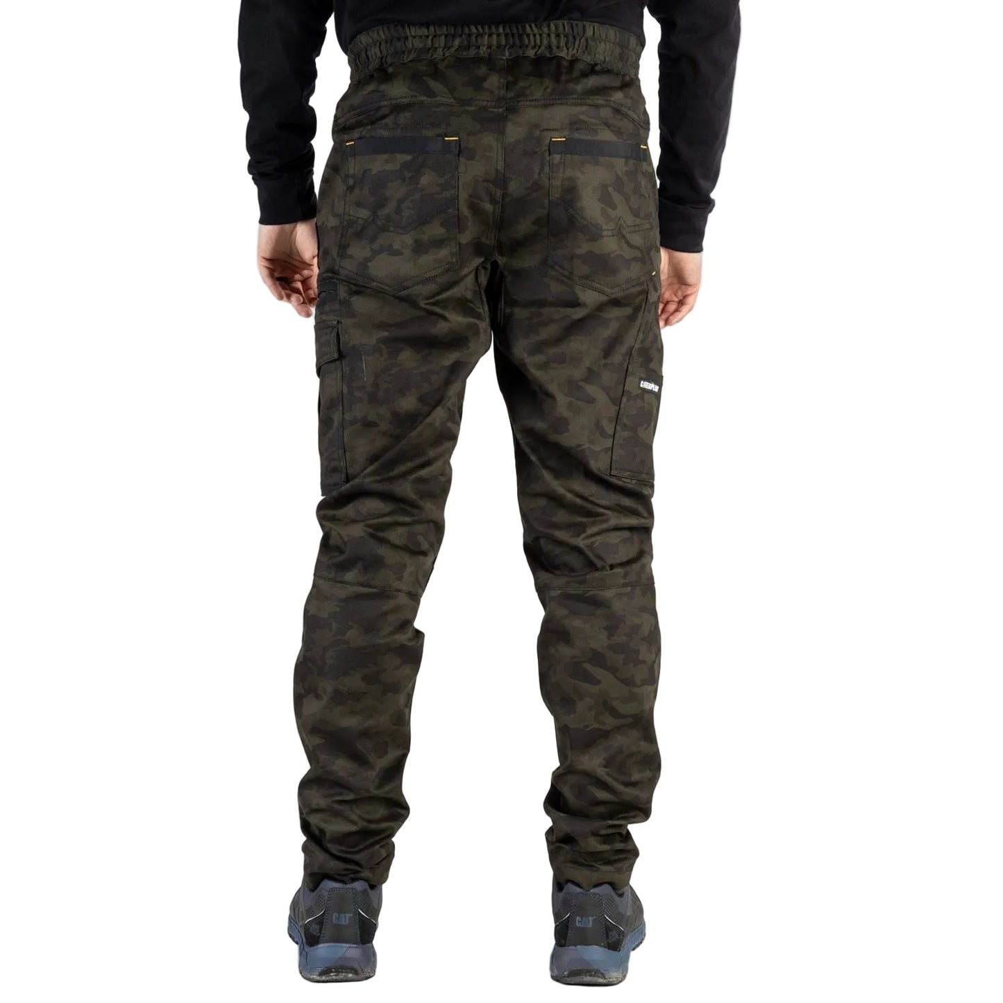 Caterpillar Dynamics Cotton Men's Green Outdoor Trousers
