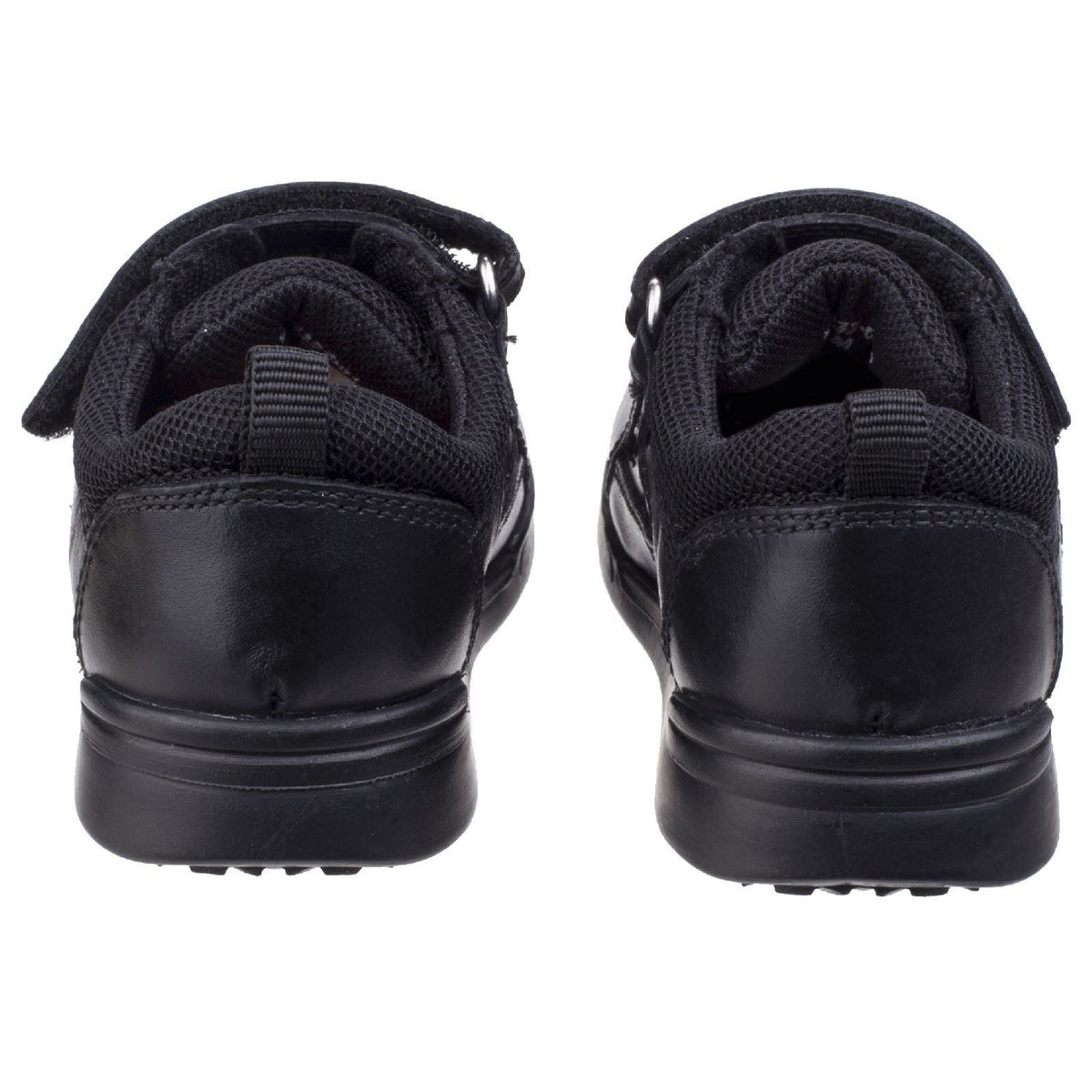 Hush Puppies Liam Infant Leather Boy's Black Shoes