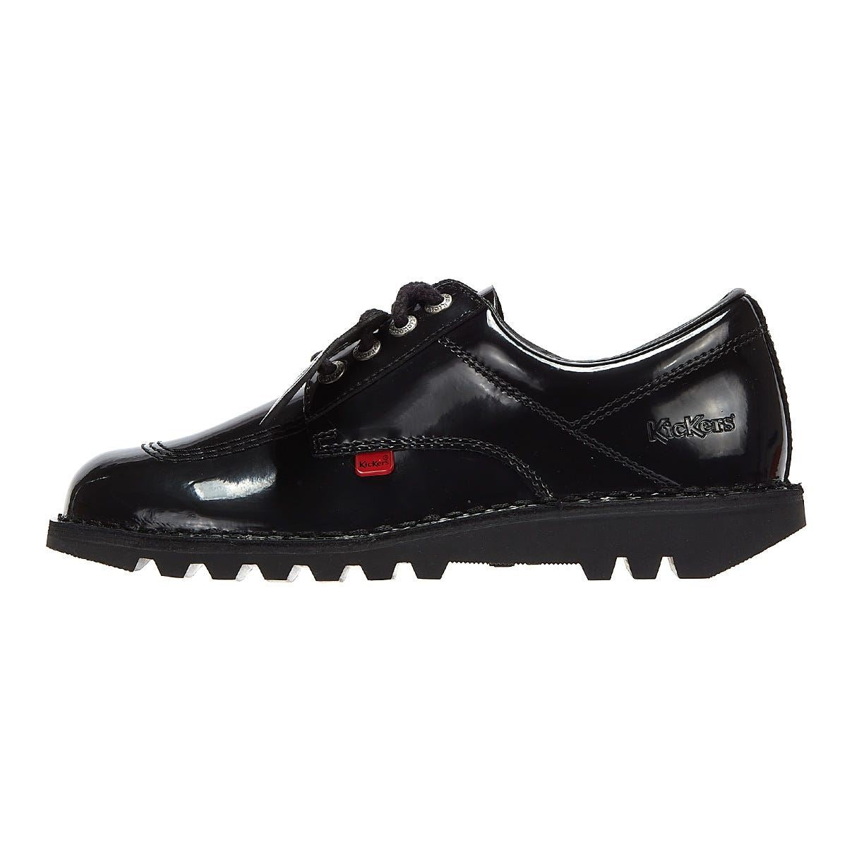 Kickers - 1-10688 WOMENS LOW PAT BLACK