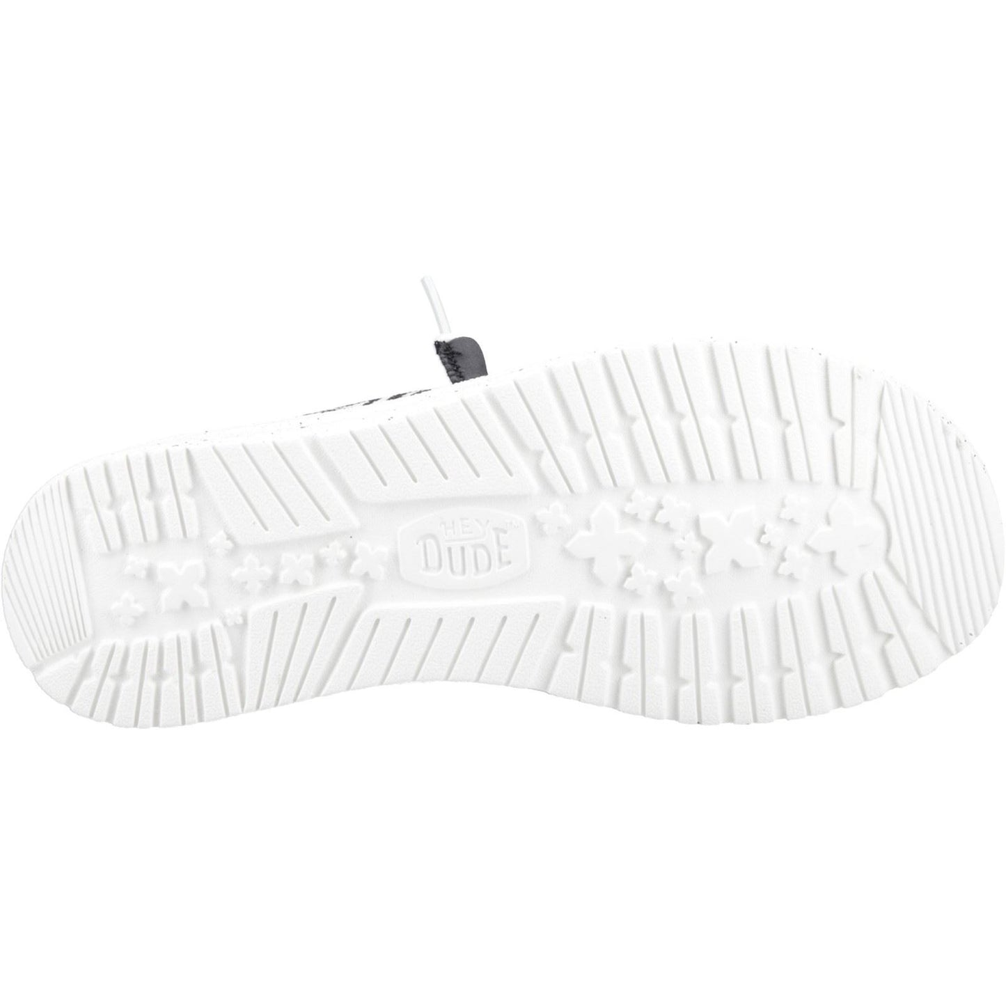 HEYDUDE Women's Wendy Leopard Shoe in Black/Grey