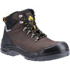 Amblers Safety Men's AS203 Laymore Water Resistant Leather Safety Boot in Brown