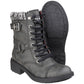 Rocket Dog Women's Thunder Galaxy Biker Boot in Black