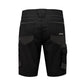 Hard Yakka Men's Raptor Active Mid-Short in Black