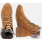 Hush Puppies Women's Florence Mid Boot in Tan