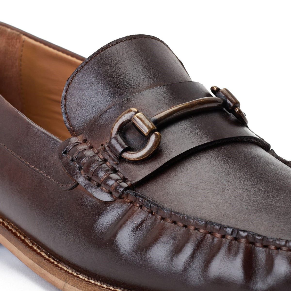 Base London Men's Madison Loafer in Brown