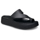 Crocs Getaway Platform Thermoplastic Women's Black Sandals