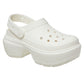Crocs Unisex Stomp Clog in Chalk