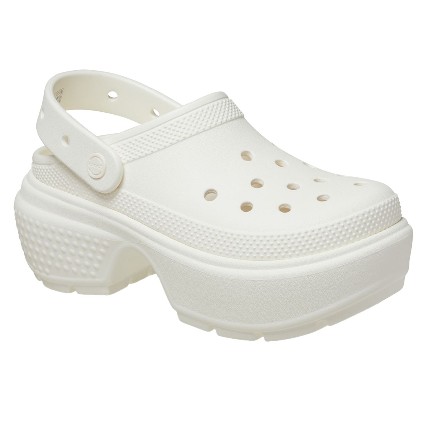 Crocs Unisex Stomp Clog in Chalk