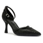 French Connection Nina Rhinstone Stilleto Women's Black Heels