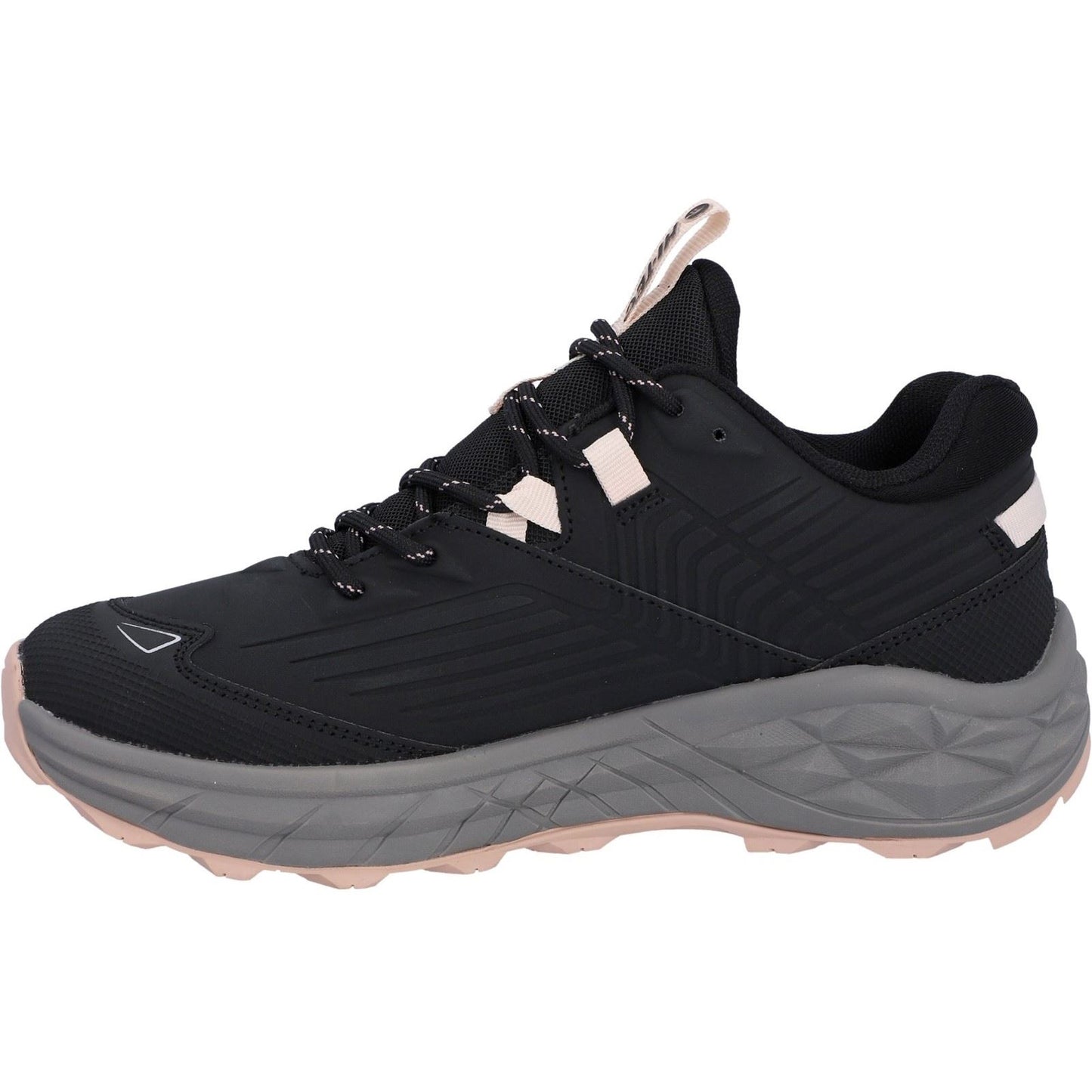 Hi-Tec Fuse Trek Polyester Women's Black/Steeple Grey/Cameo Rose Trainers