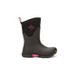 Muck Boots Women's Arctic Ice Mid Wellingtons in Black/Hot Pink