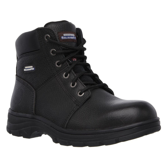 Skechers Workwear Workshire Leather Men's Black Safety Boots