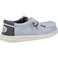 HEYDUDE Men's Wally Coastline Jute Shoe in Stone White